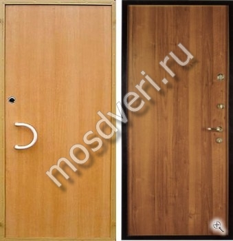 Дверь с отделкой ламинат + ламинат №3 - купить от производителя Мосдвери Дверь с отделкой ламинат + ламинат №3