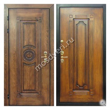 Элитная дверь с отделкой массивом с двух сторон - купить от производителя Мосдвери Элитная дверь с отделкой массивом с двух сторон